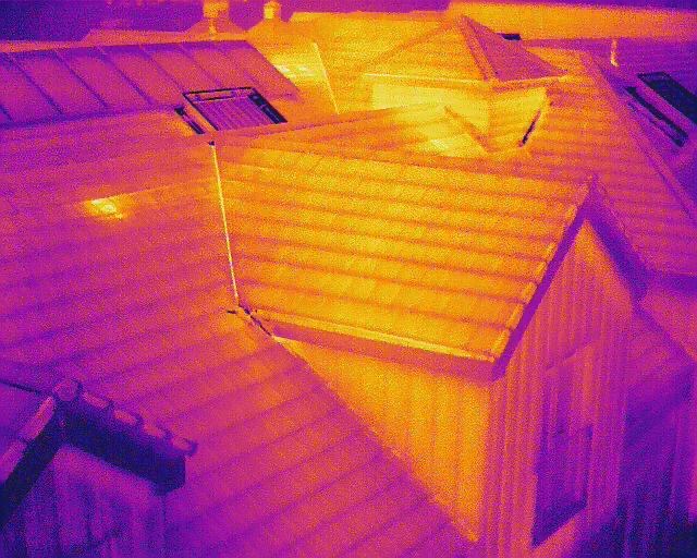 Thermal Imaging Roof Survey Image Canterbury
